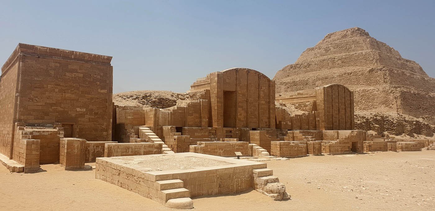 La Pirámide de Sakkara | La Pirámide escalonada de Zoser