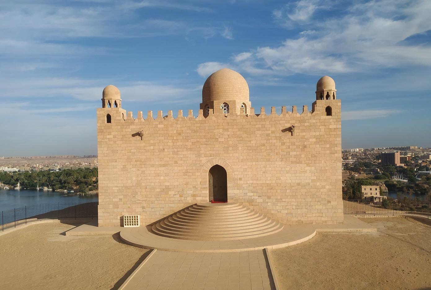 Mausoleo de Aga Khan en Egipto