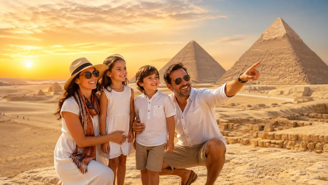 Viagem ao Egito em Família