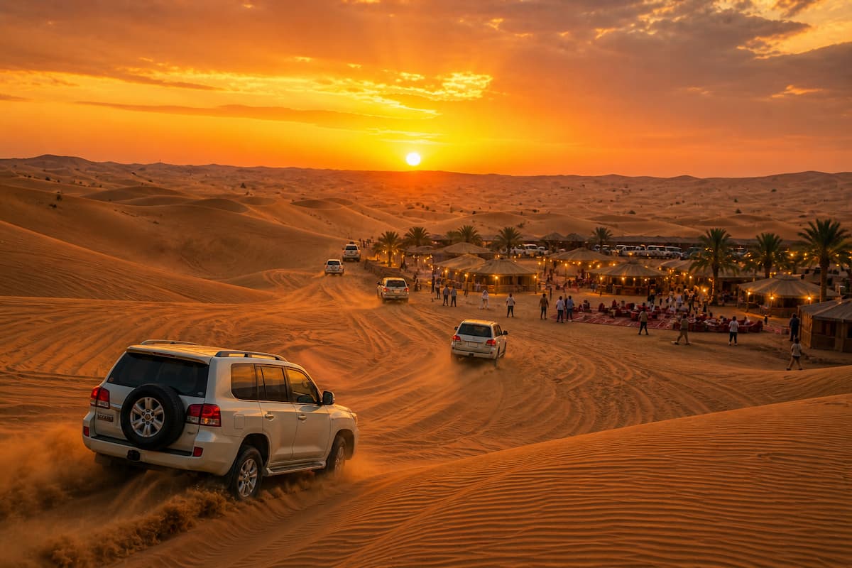 Aventura em Dubai: viagem para Dubai com safari no deserto e parques